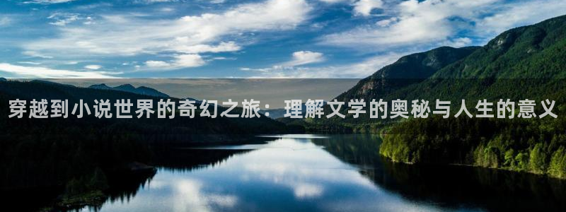 知轩藏书精校：穿越到小说世界的奇幻之旅：理解文学的奥秘与人生的意义